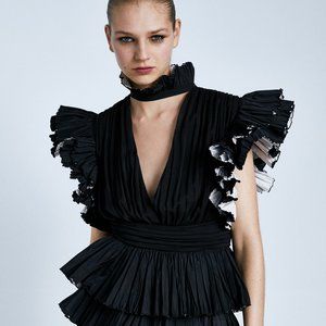 NEW ZARA Black Top